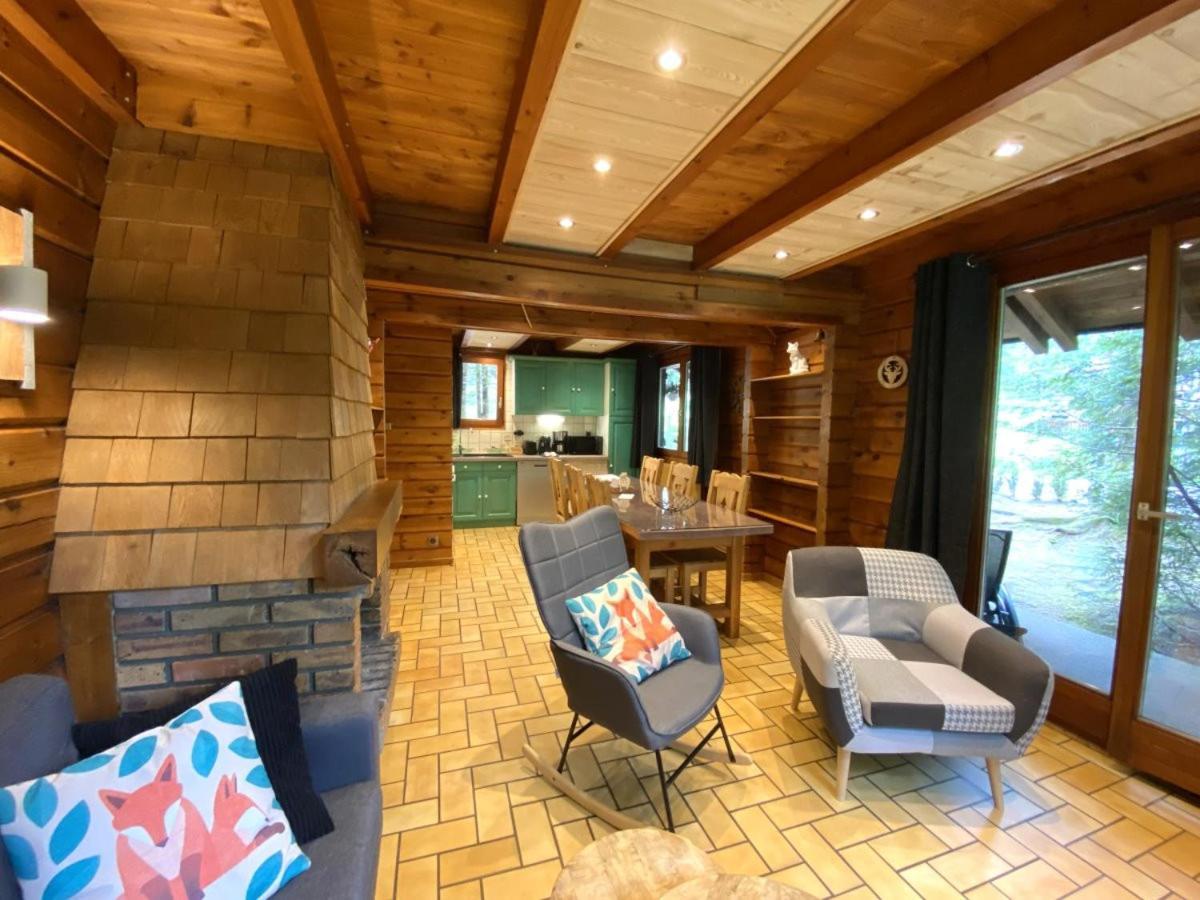Le Renard Chalet En Bois 라브레세 외부 사진