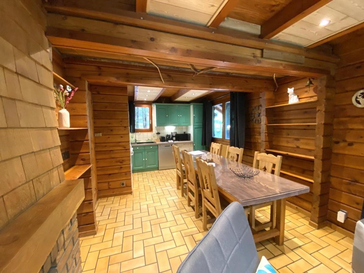 Le Renard Chalet En Bois 라브레세 외부 사진