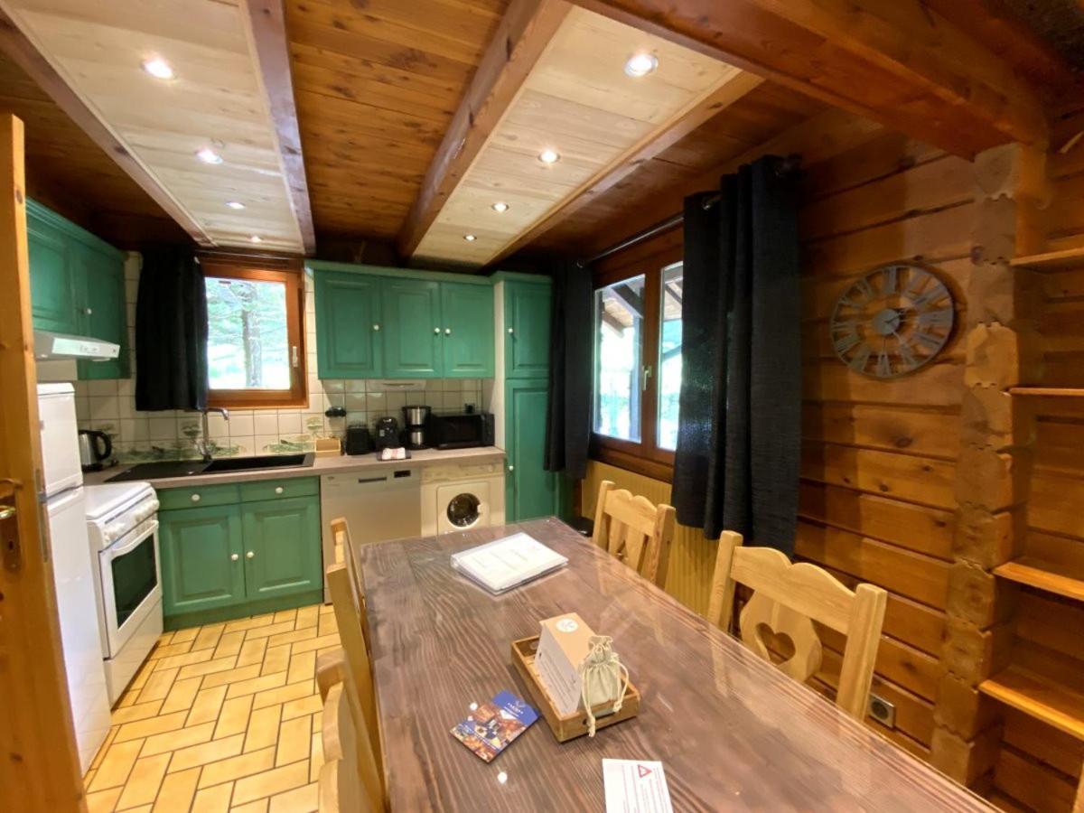 Le Renard Chalet En Bois 라브레세 외부 사진