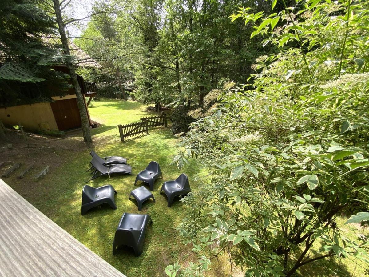 Le Renard Chalet En Bois 라브레세 외부 사진