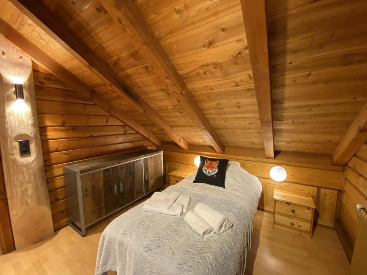 Le Renard Chalet En Bois 라브레세 외부 사진