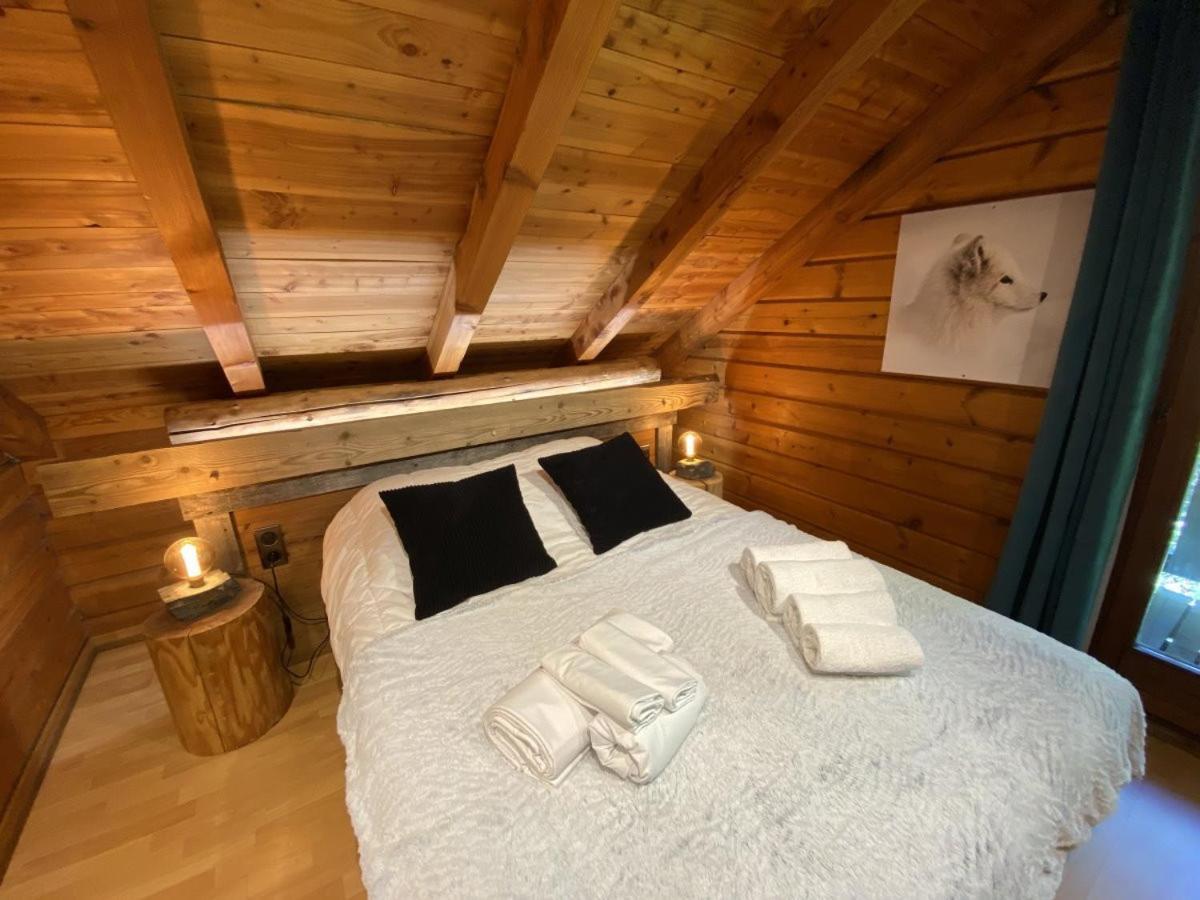 Le Renard Chalet En Bois 라브레세 외부 사진