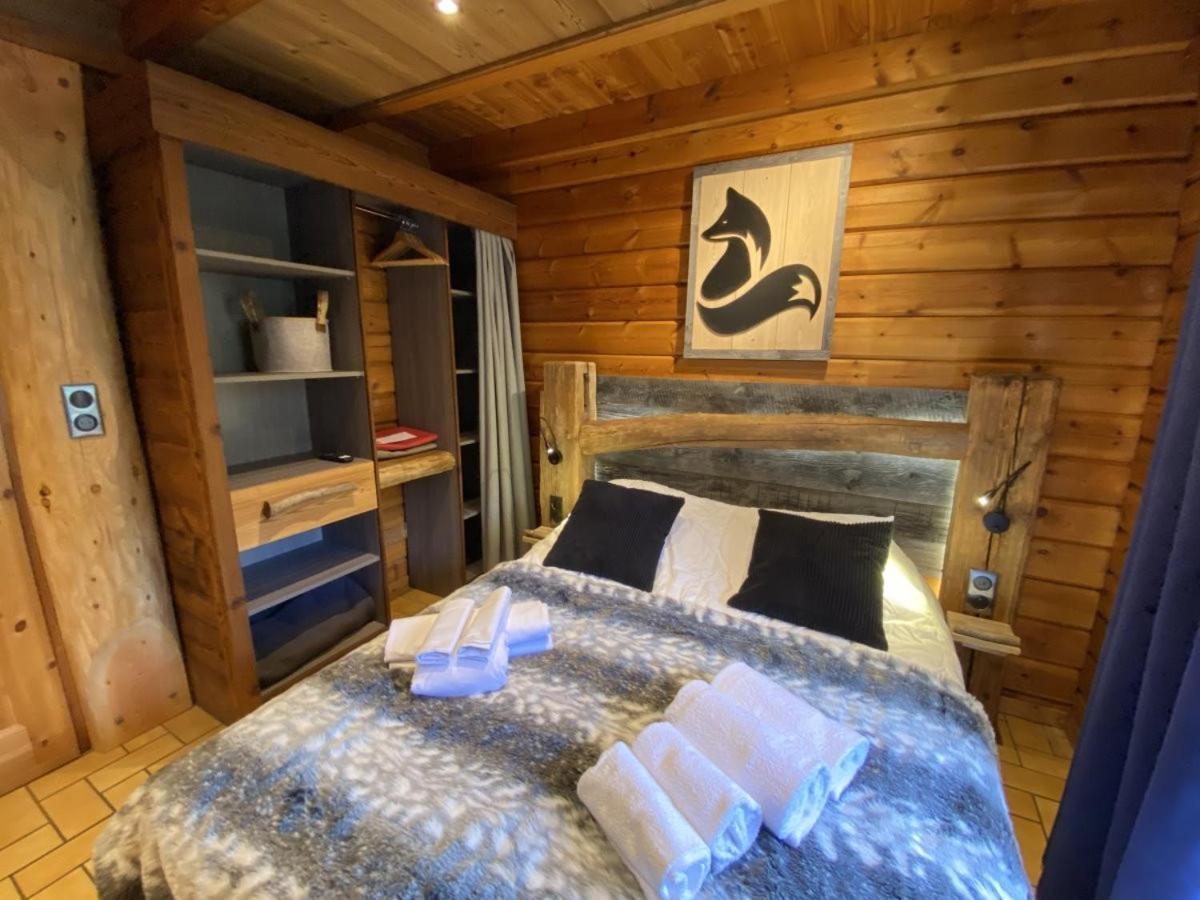 Le Renard Chalet En Bois 라브레세 외부 사진