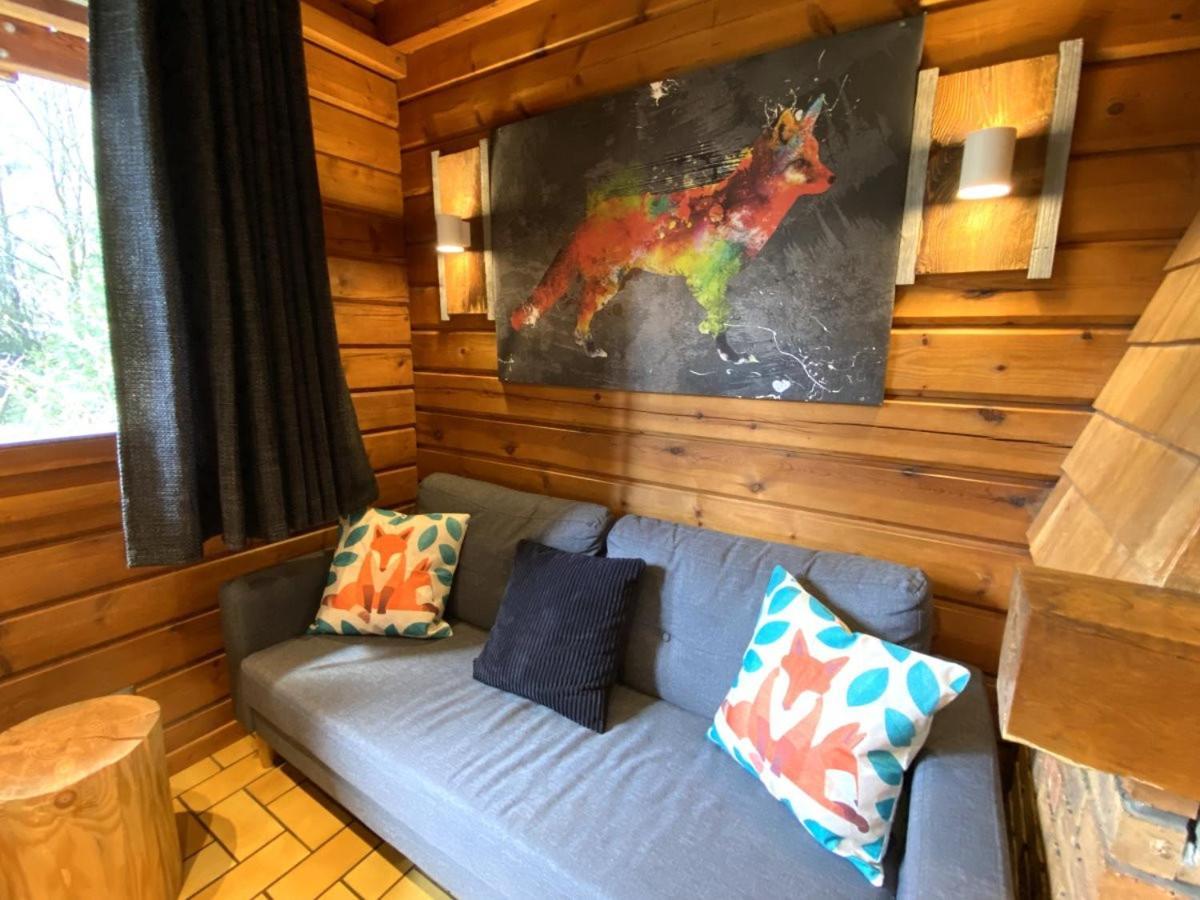 Le Renard Chalet En Bois 라브레세 외부 사진